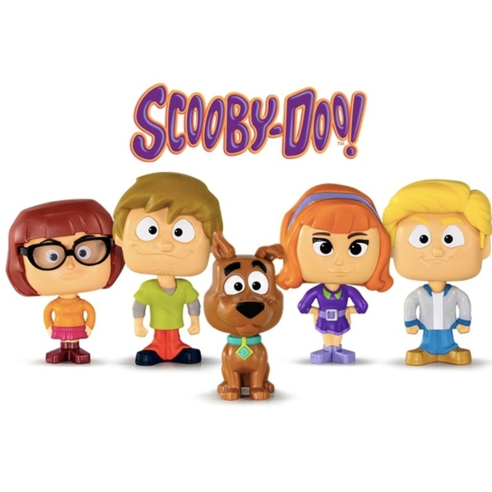 McDonalds 2021 SCOOBY DOO Bobblehead Toys Velma Fred Daphne Shaggy Scoob + BONUS